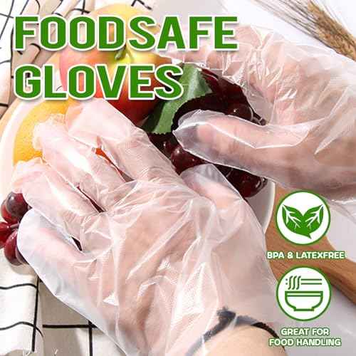 Disposable Plastic Gloves Food Handling Service Gloves Disposable For Cooking