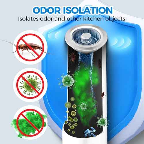 Upgraded 3in1 Kitchen Sink Drain Strainer & Sink Stopper, Stainless Steel Kitchen Drain Plug & Sink Installation Parts with Anti-Clogging Basket, Fit US Standard 3-1/2'' Sink Drain Hole, Silver