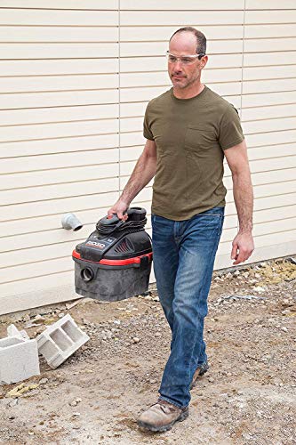 RIDGID 50313 Model 4000RV 4-Gallon Portable Wet and Dry Vacuum Cleaner - Compact, 5.0 Peak-HP