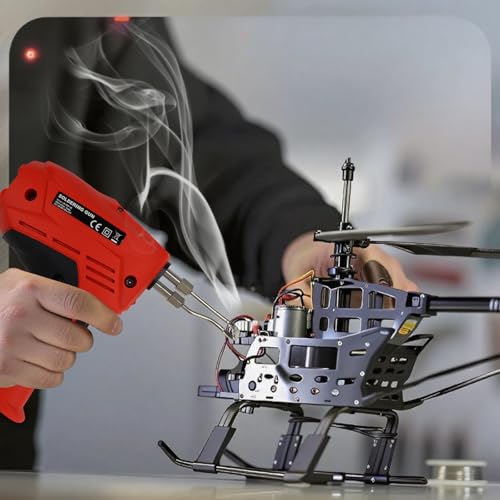 100W Soldering Gun Kit, Instant-Heat 120V AC with 700¡ÆF Max Temp, Trigger Activated with Work Light, Includes 2 Tips, Solder, Hex Wrench & Plastic Case