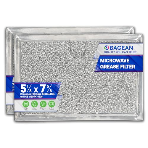 Bagean 5.1x7.6 in Microwave Filter for Frigidaire 5304464105 (Variation 2) Grease Replacement