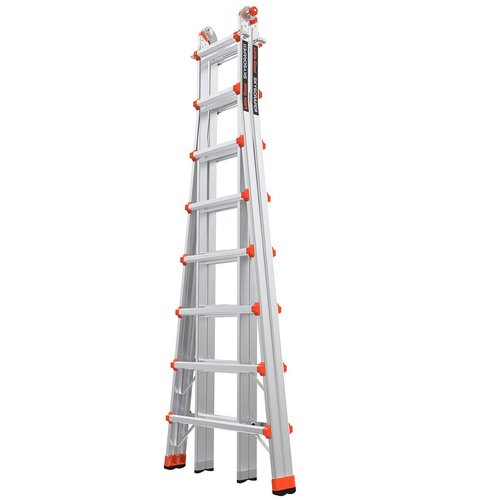 Little Giant Ladder Systems, SkyScraper, M15, 8-15 foot, Stepladder, Aluminum, Type 1A, 300 lbs weight rating, (10109)