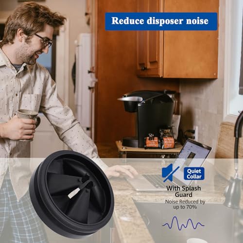 Dueecasebit 3-3/8 Inch Garbage Disposal Splash Guard - Variation 2