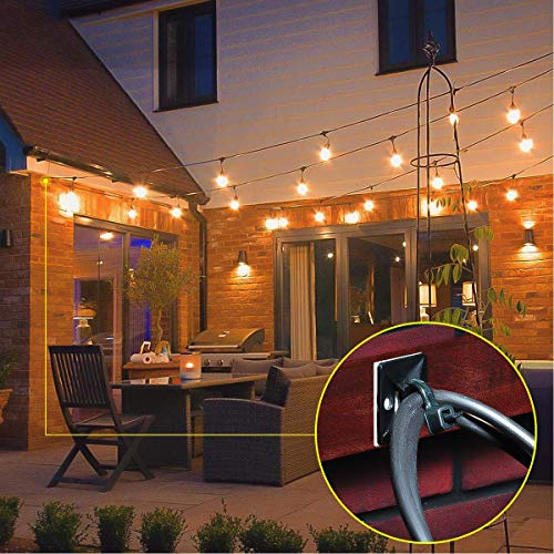 XHF 100pcs Self-Adhesive Black Cable Zip Tie Mounts with 8-Inch Ties & Screws – Outdoor UV Protection