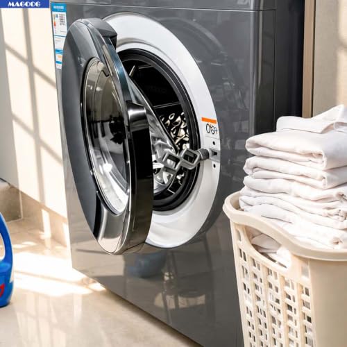 Magoog Washer Door Prop - Shorter Space Saver for Front Load (Grey) TPU
