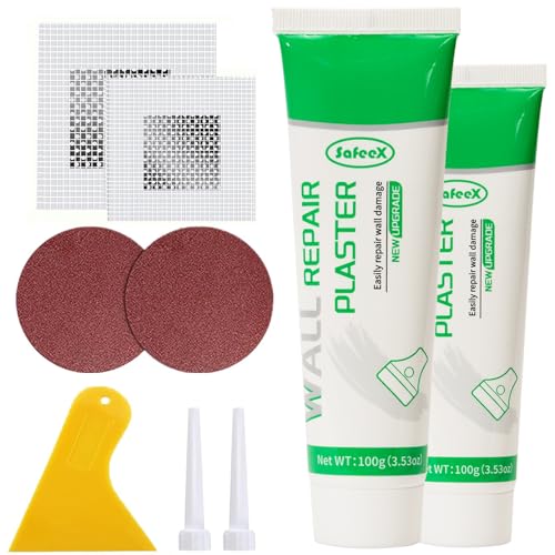 Drywall Repair Kit, Spackle Wall Repair Patch Kit with Scraper, (Pack of 2)