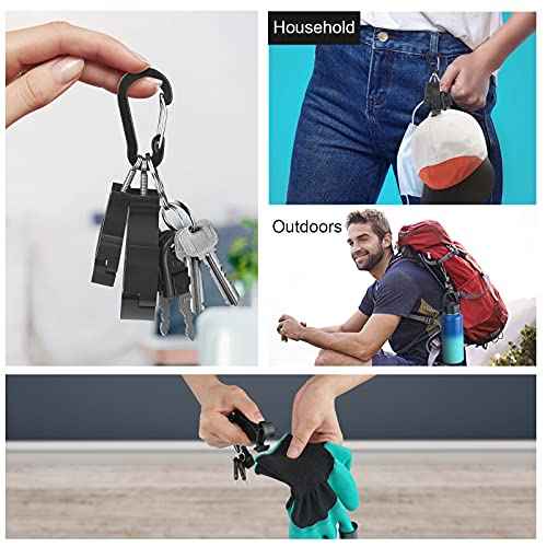 NANHONG 6 Pieces Glove Clips for Work Glove Holder Clip, Construction Worker for Glasses Helmets Gloves Holder Clip