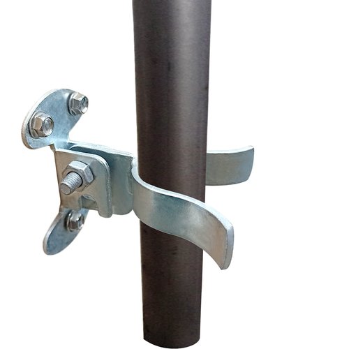 1-3/8" Flat Back Wall Mount Fork Gate Latch - Gate Latch Hardware with Screws or Lag Bolt for Gate Frames, Easily Mounts to Wooden Gate Post or Wall