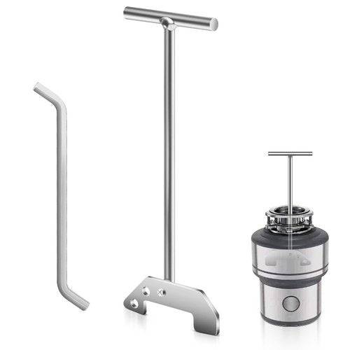MWEDP Garbage Disposer Unjamming Wrench Compatible with Waste King and Moen Garbage Disposals, Fits Unclog Kitchen Sink Clogging (Wriggle It Into Place, And Give A Counter-Clockwise Turn)
