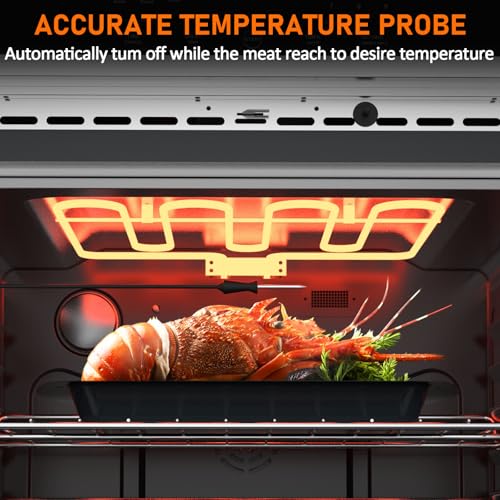 30 Inch Electric Wall Oven with Convection, Touch Control, Large Capacity