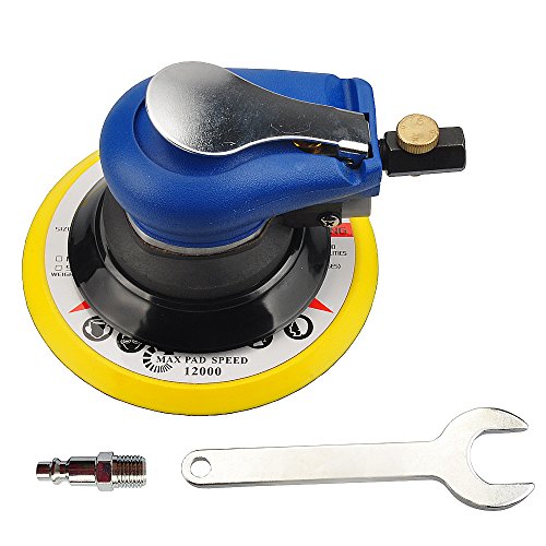 PROSHI 6-Inch Random Orbit Air Sander with Variable Speed Control