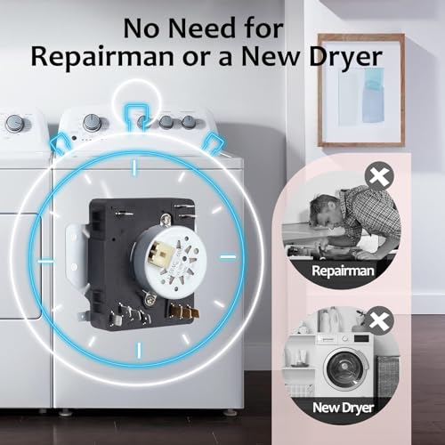 W10185992 Dryer Timer Replacement for Whirlpool/Maytag – 115V, 2-Year Warranty – WPW10185992