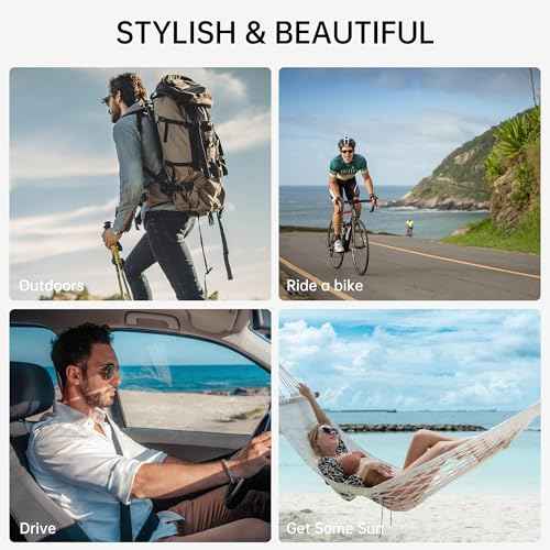 4Pcs Polarized Clip for Ray-Ban Meta Wayfarer & Gen 2 (RW4006/RW4012 Regular 50-22), Discoloration Clip for Meta Wayfarer Gen 2 Protect Your Eyes, Cool and Fashion (Silver+Blue+Yellow+Purple)