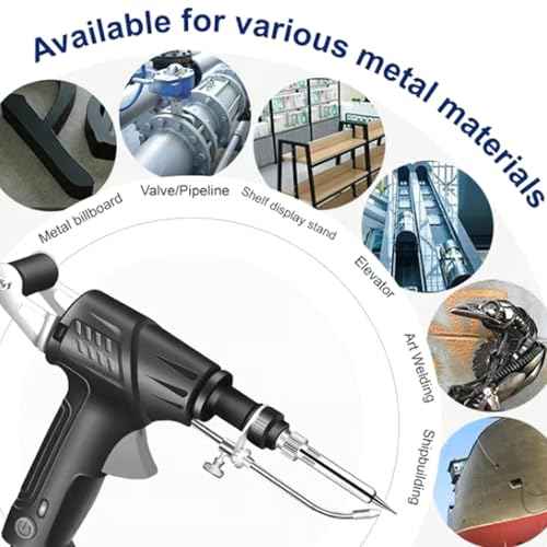 8PCS Internally Heated Industrial Welding Tools, 2025 New Industrial Welding Machine, Automatic Multi-function Soldering Iron Soldering Gun Set for Industrial Home DIY