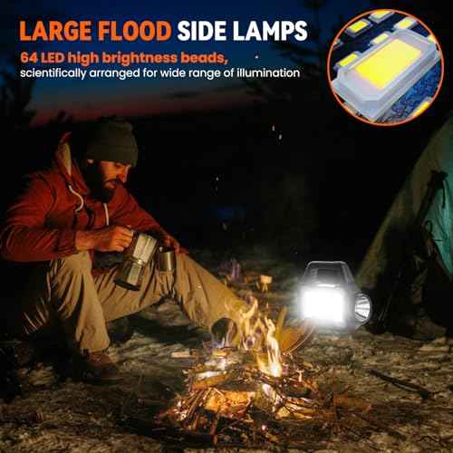 Solar Flashlight,Multifunctional Flashlight Solar Flashlight,led Flashlight Cell Phone Charger,USB Charging,Suitable for Home,Fishing,Outdoor Camping