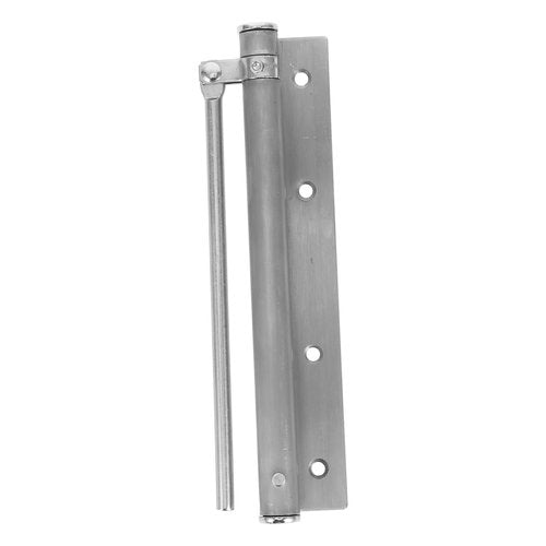 LALAFINA Automatic Door Closer Stainless Steel Residential Door Closure Easy Installation User Friendly Spring Mechanism for Smooth and Safe Operation Convenient Design