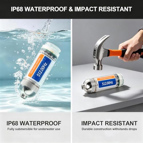 512Hz Sonde Transmitter, Flushable Remote Locator for Underground