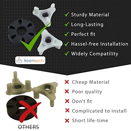 Seentech 285753A Metal Core Motor Coupling Kit for Whirlpool & Kenmore Washers - Replaces AP3963893/PS1485646 (Coupler Kit)