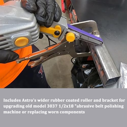 3037pas Pneumatic Belt Sander Bearing Fits For Astro Pneumatic Tool 3037 Pulley Assembly- Steel