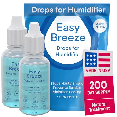 Berkland Easy Breeze Humidifier Cleaner Drops 2-Pack – Made in USA