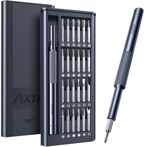 AXTH 25-in-1 Precision Screwdriver Set - Mini Repair Tool for Phones & Electronics