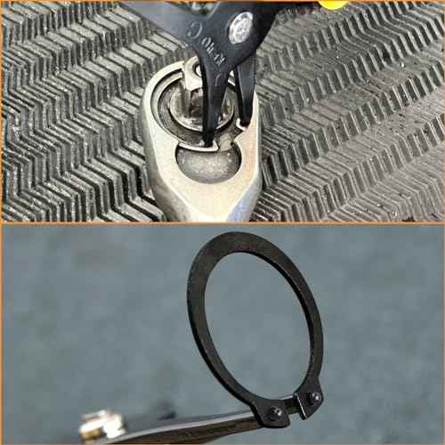 2 in 1 Snap Ring Pliers - Internal & External Circlip Pliers for 10-40mm Snap Rings