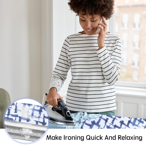 Ironing Board Cover and pad - 15 x 54 Thick Padding 4 Layers with 2"