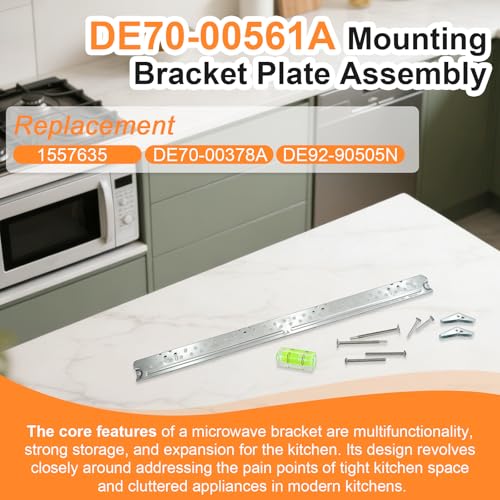 Obida DE70-00561A Microwave Mounting Kit for Samsung DE92-90505N - Bracket Assembly