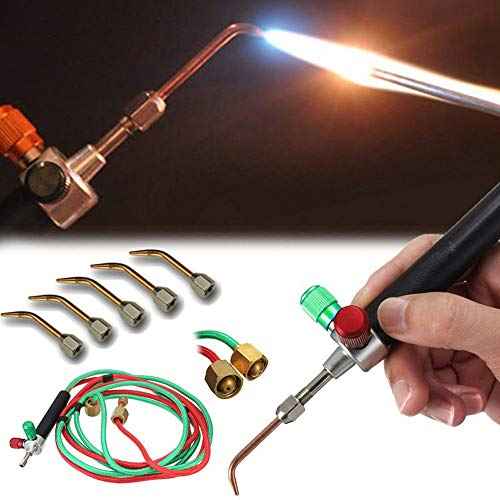 Mini Gas Torch Soldering Jewelry Welding Micro Soldering Brazing Cutting Tools Kit & 5 Tips