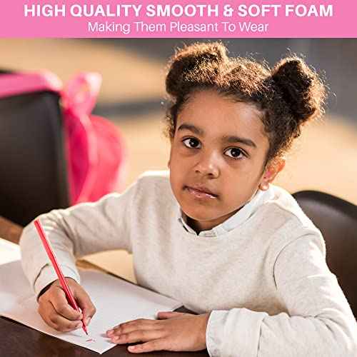 Foam Small Ear Plugs 50 Pair - 30db Disposable Ear Plugs for Noise Reduction Kids Women Children Baby Toddler - Side Sleepers Music Work Airplane Kids Concert Ear Protection Bulk