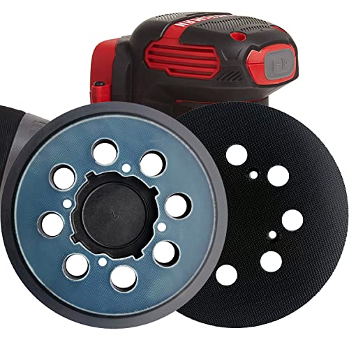 2 Pack 5 Inch 8 Hole Hook and Loop Replacement Sanding Backing Pad Sander Pad for 5" Craftsman CMCW220B & CMEW231 Random Orbit Sander