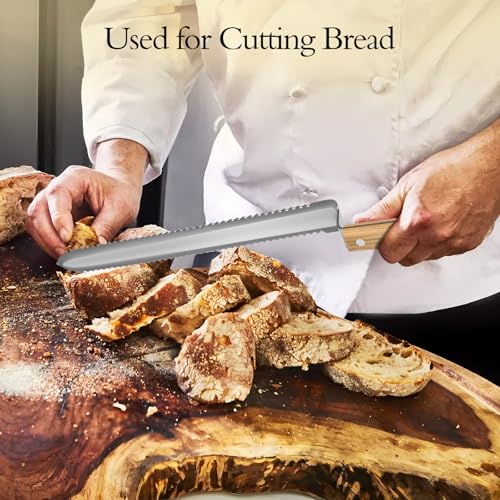 Professional Hive Uncapping Knife - Stainless Steel Serrated Honey Extraction Tool for Wax Removal and Beehive Maintenance