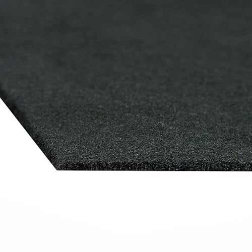 4-Pack 20" x 20" Carbon Felt Welding Blankets - Heat Resistant up to 1800¡ÆF - Fireproof Mat for Glass Blowing, Camp Stove, Grill - Fire Resistant Pad - Carbon Fiber Blanket