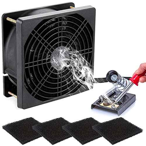 Handy Carry Solder Smoker Absorber Remover Fume Extrator Smoke Prevention Absorber DIY Working Fan
