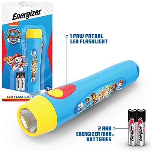 Energizer PAW Patrol Flashlight, Paw Patrol Toy for Boys and Girls, Lightweight, Great LED Flashlight for Kids (Batteries Included)