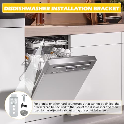 Samsung DD98-01051C Dishwasher Installation Brackets Kit – 2 Pack, 1 Set
