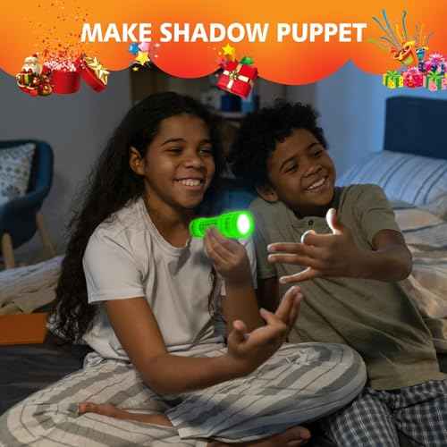 KunHe 3 Pack Glow in Dark Flashlights Small Mini Flashlight for Kids Bulk flashlights with Batteries Included Gift for Kids Halloween Birthday Party Classroom Prizes Christmas Gifts Stocking Stuffers