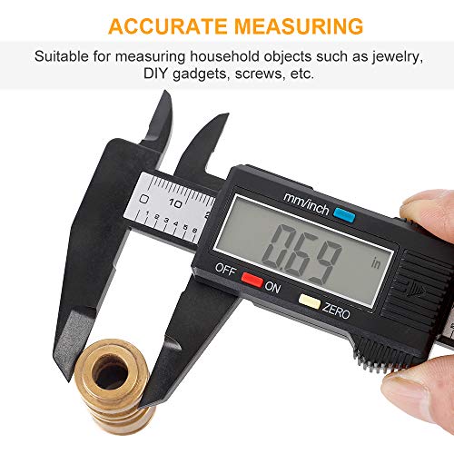 Sangabery Digital Caliper 0-6 Inch S-0916 with Large LCD Screen & Precise Measurement