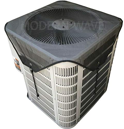 Modern Wave 36 x 36 Inch Outdoor AC Cover Mesh Protector for Air Conditioners
