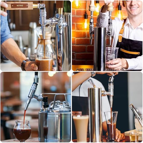 MRbrew Stout Beer Coffee Faucet 304 Stainless Steel Nitro Tap
