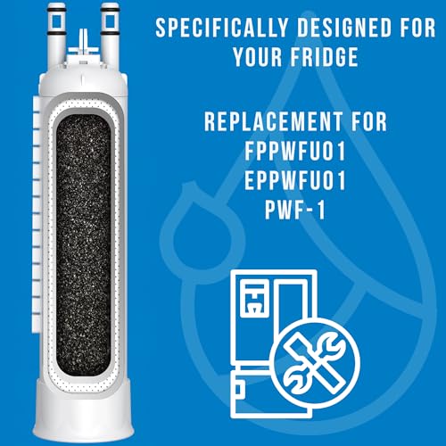 Yatker 3-Pack Water Filter Replacement FPPWFU01 for PWF-1 & EPPWFU01 Models