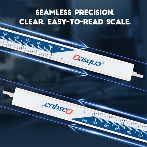 Dasqua 6” IP54 Digital Caliper, Water-Resistant Precision Measuring