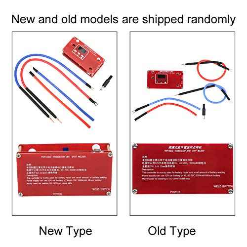 Mini Spot Welding Machine 10AWG Multi Wire Portable Lithium Battery Spot Welder for Capacitor Automatic Control