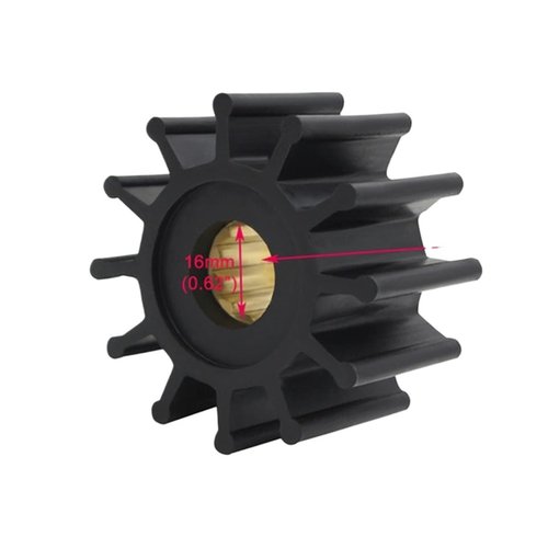 VTYZPOXI Universal 1210-0001 Seawater Cooling Pump Impeller Kit Compatible with 1210-0001 1210-0003 1210-0001-P CEF500107 SP30 Marine