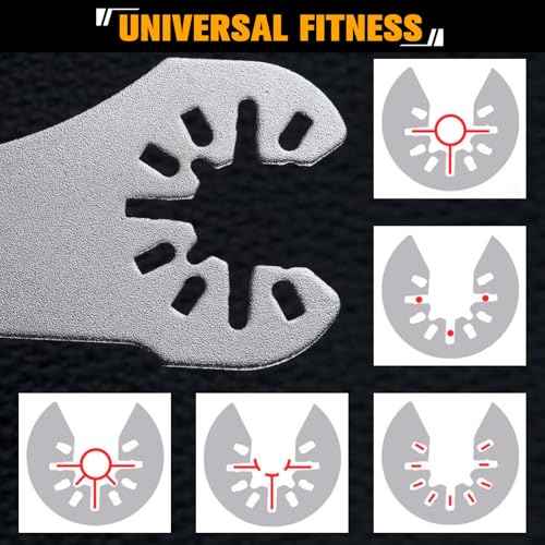Diamond Grout Removal Blades, 3pcs, Silver, Diamond Material, Compatible with Concrete, Mortar, Grout