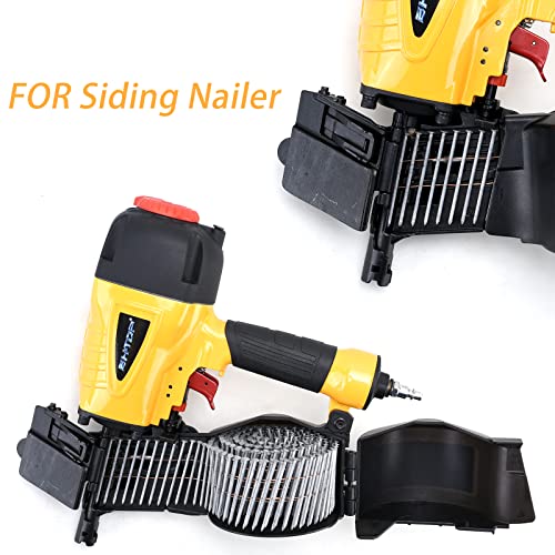 Stainless Steel 2 Inch 15-Degree Siding Nails - BHTOP Coil Nails 3600 Pcs