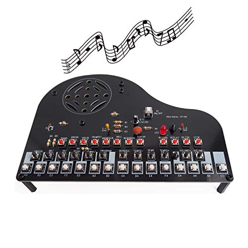 DIY Piano Soldering Project Kit Electronics Solder Practice Kit, Great STEM Project and Gift, Multi-Function