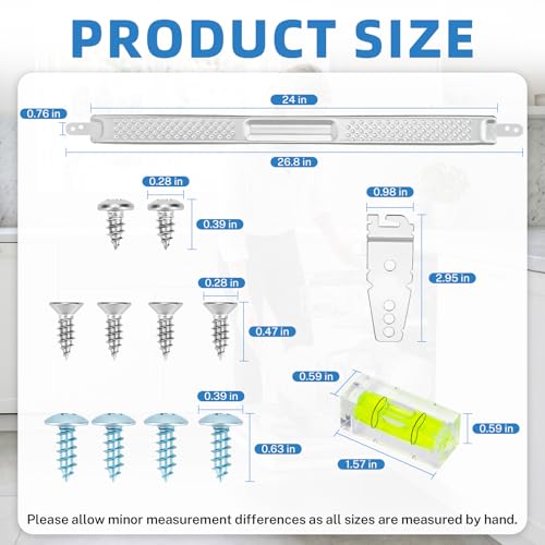 W10426979 24-Inch Dishwasher Mounting Bracket Kit for Whirlpool & KitchenAid