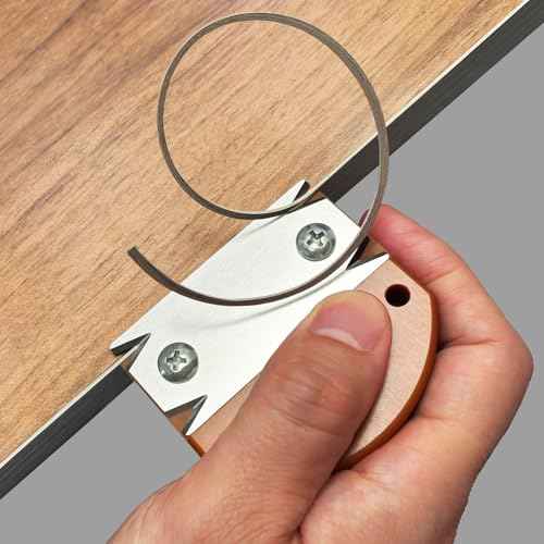 Edge Banding Trimmer-Upgraded Edge Banding Cutter with Hanging Strap, Handheld Durable Edge Banding Trimmer,Edge Corner Planer,for Wood|PVC|ABS|Veneer