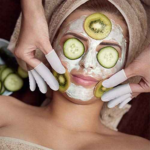 tifanso Finger Cots Disposable, Large Finger Thumb Gloves Protectors, Sleeves Covers Protection for Fingertips (Approx.210 PCS)